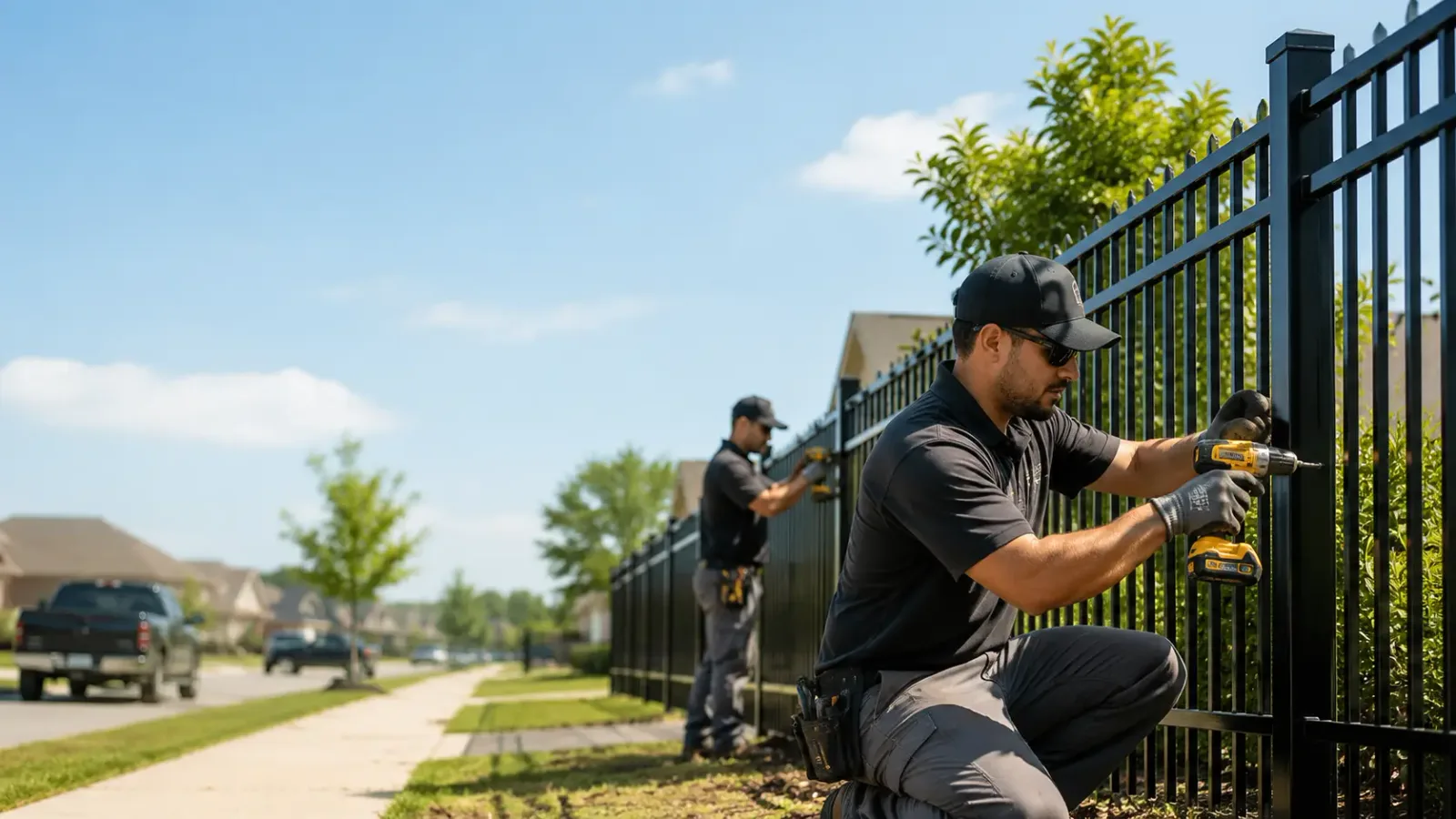 Metal Fence Installation in Hixson, TN